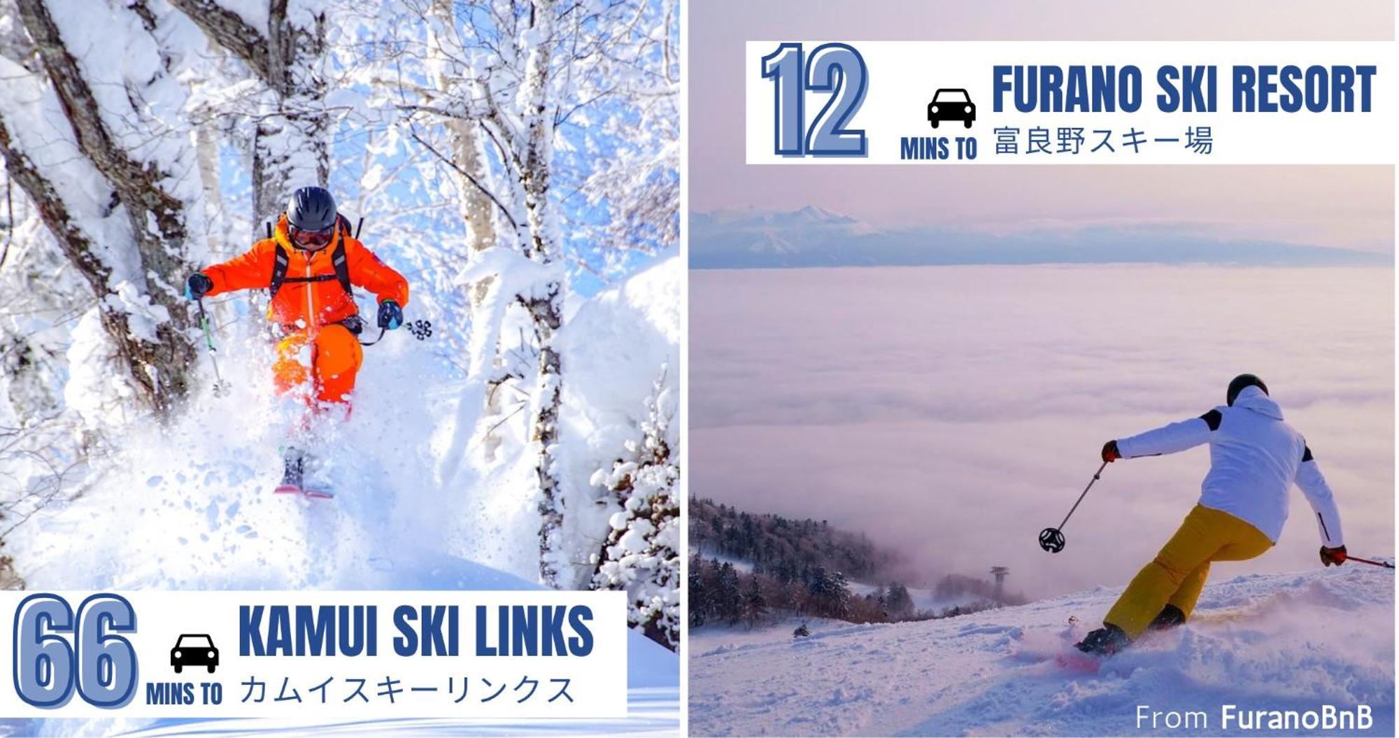 Furano Bnb Exterior foto
